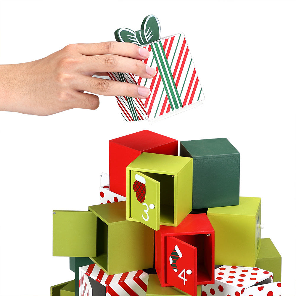 Spielwerk Herbruikbare Adventskalender - Cadeauberg XL 24 Deuren