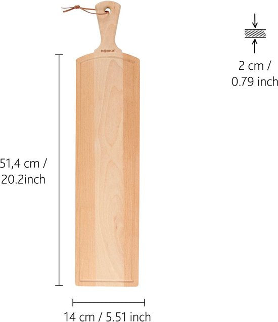 Boska Serving Board Amigo L - Planche à boire - 51,4 cm - Hêtre
