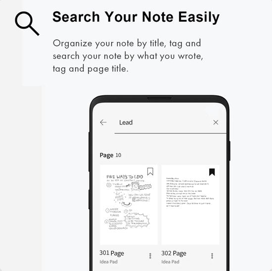 Neolab Smartpen M1 - stylo numérique - écriture numérique - stylo intelligent - Bleu