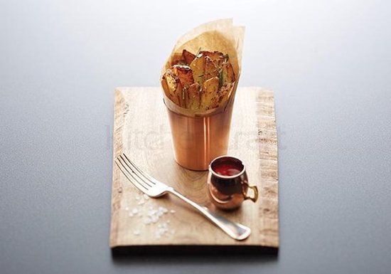 Set 2 pièces Artesa mug de service couleur cuivre