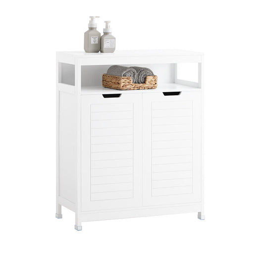 SoBuy Meuble De Salle De Bain - 100 x 42 x 20 cm - Blanc