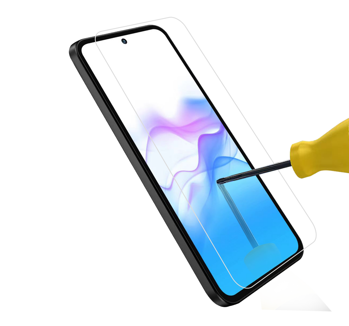 BeHello Protection d'écran Oppo Reno13 F / FS - High Impact - Verre trempé