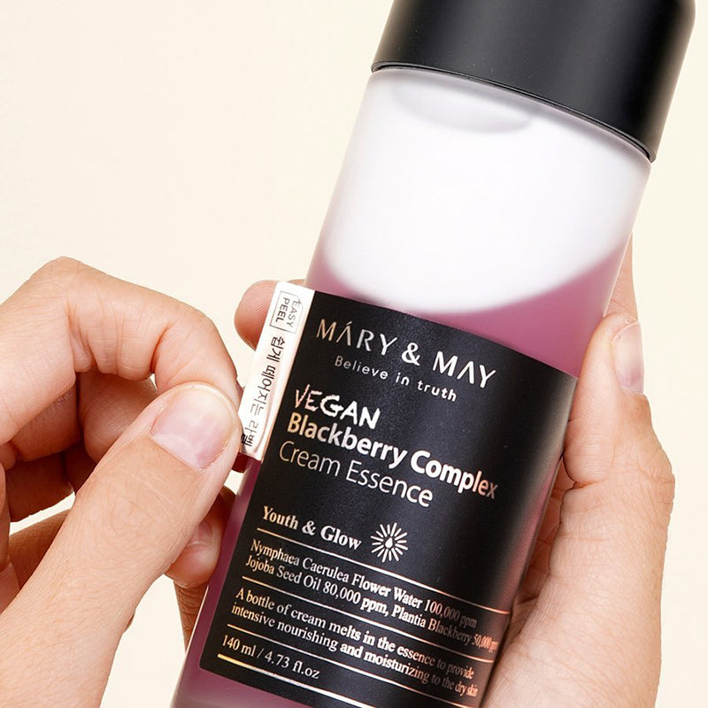 Mary&May Vegan Blackberry Complex Cream Essence - 140 ml - Crème-en-essence hydratante intense