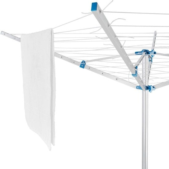 tectake - Séchoir à linge mobile - 102 x 102 x 173 cm - 402720tectake -