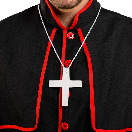 dressforfun - Costume homme Cardinal Giovanni L - déguisement déguisement halloween déguisement fête déguisement carnaval déguisement carnaval fête - 300406