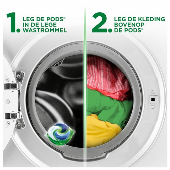 Ariel 4in1 Détergent en Dosettes Contrôle Actif des Odeurs - 15 Pièces - Touche de Febreze