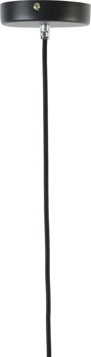 Light & Living Lampe pendante Mayson - Noir - Ø30cm - Moderne - Lampes pendantes Salle à manger, Chambre à coucher, Salon
