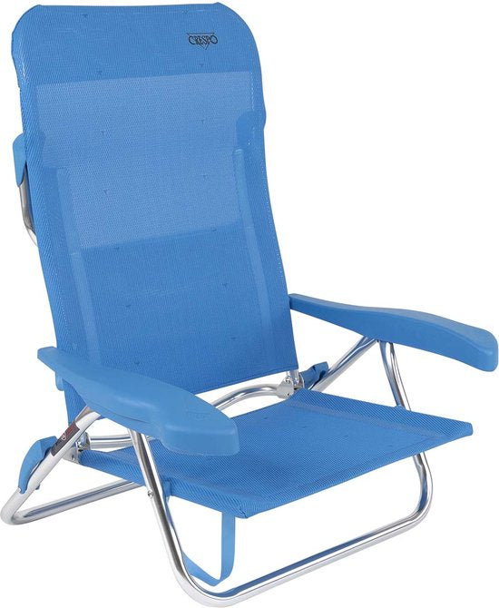 Crespo - Chaise de plage - AL/221 - Bleu