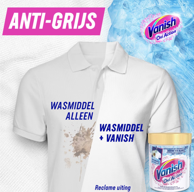 Vanish Oxi Advance Détachant en poudre 940 g - Blanc