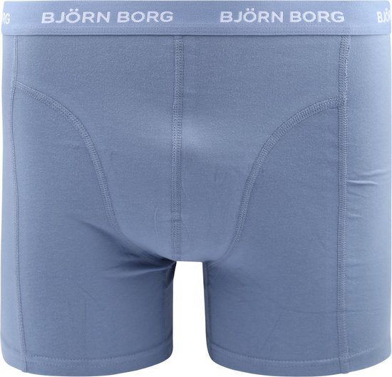Bjorn Borg Boxers Cotton Stretch 5-Pack Blue - Taille S - Hommes - Boxer Shorts