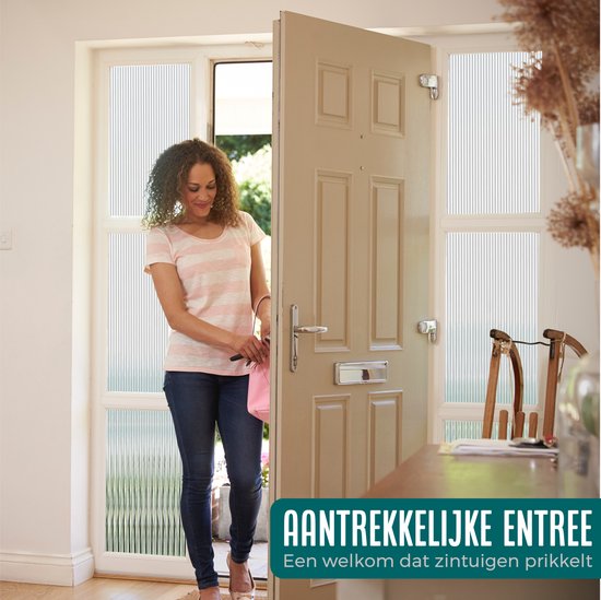 Homewell Film pour fenêtre HR++ 70x300 - Isolation et protection solaire - Anti-glace - Statique - Lamelles