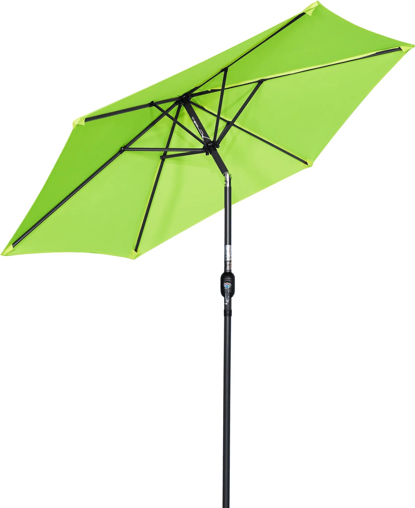 Parasol Angel Living 300 cm - rond - vert - armature en aluminium - toile en polyester 180 g/m² - UV50+