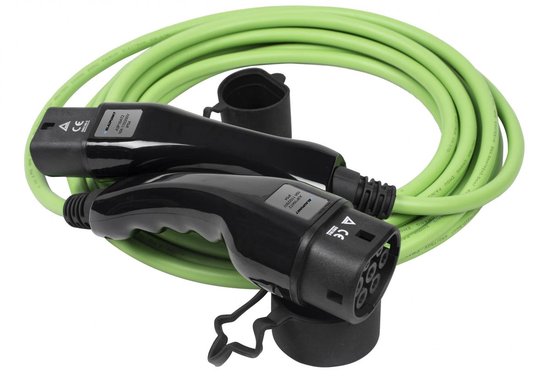 Blaupunkt Electric Car Charging Cable A1p32at2 Green 8 metres