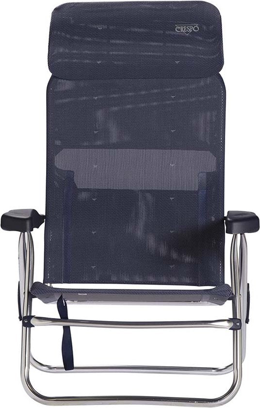 Crespo - Chaise de plage - AL/205 - Compact - Bleu foncé