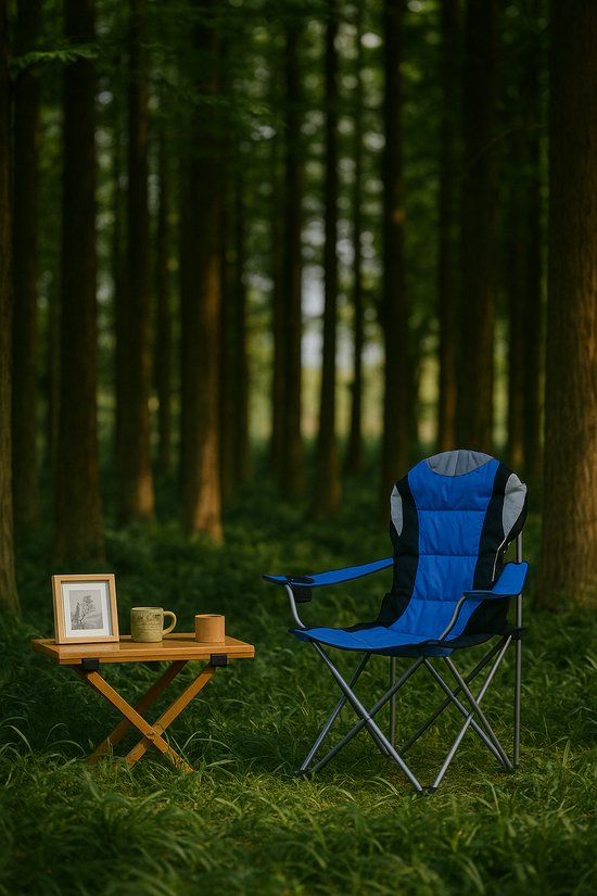 DMV - chaise de camping - chaise pliante - chaise de camping pliable - chaise de camping - chaises de camping - chaise de camping pliable - pliable - porte-gobelet - bleu