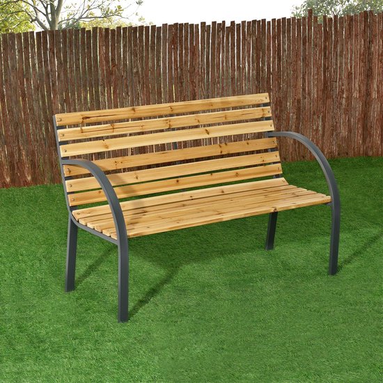 Banc de jardin 2 places - Modena - Bois de tremble