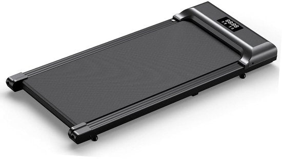 Tapis de course Fitby - Tapis de marche - Bande de marche - 1-8km/h - Ecran LED - Noir