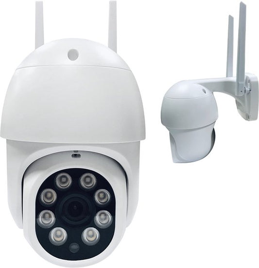Caméra de sécurité Denver pour l'extérieur et l'intérieur - avec vision nocturne - avec Wi-Fi et application - Full HD - détection de mouvement - IOC224
