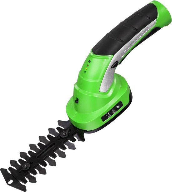 Taille-haie TecTake - avec manche télescopique et 2 accessoires - 401542
