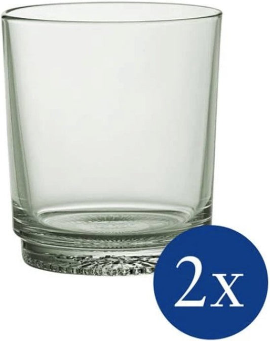 Villeroy & Boch Verres à eau It's My Match - Lot de 2 - 380 ml - Minéral - Verres à boire modernes et élégants