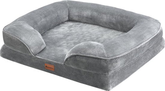 Juskys Panier pour chien / panier pour chat Sheena M - 72 x 60 cm - Gris
