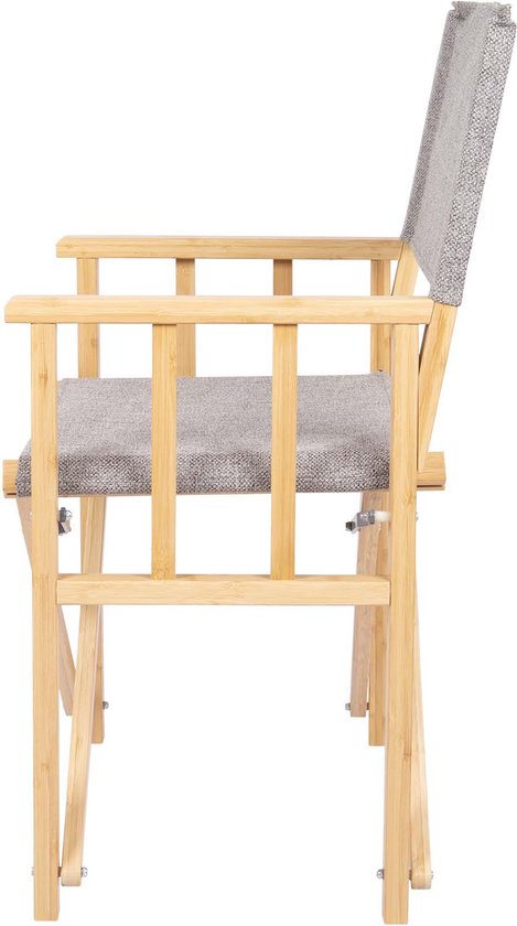 Bo-Camp - Urban Outdoor - Fauteuil de réalisateur - Chichester - Gris