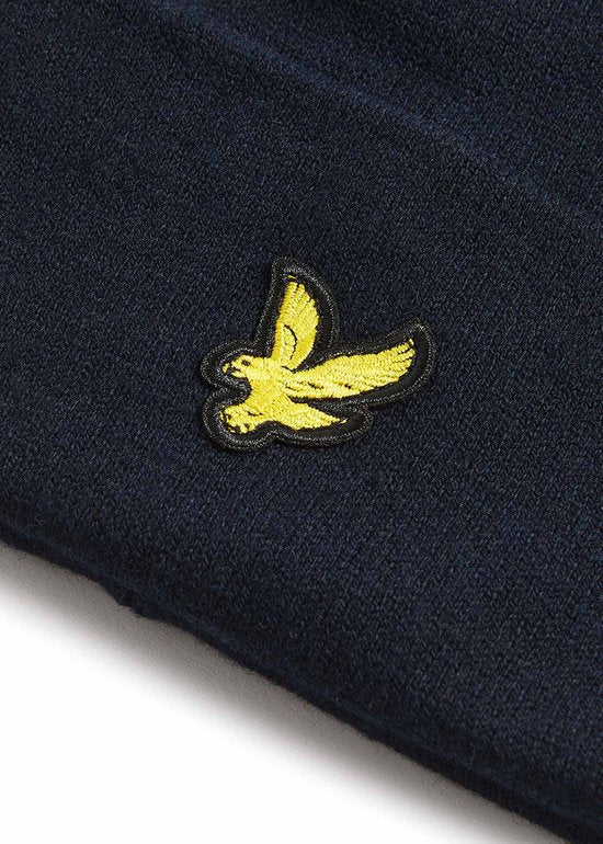 Bonnet Lyle & Scott en laine mélangée, bleu marine - Taille - Homme