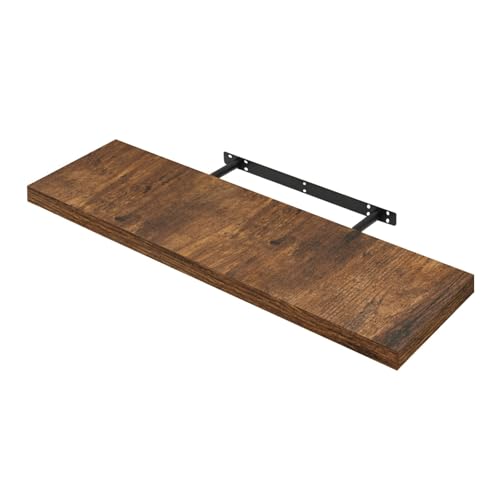 Woltu Floating Wallboard Vintage Brown 70 x 23 x 3.8 cm