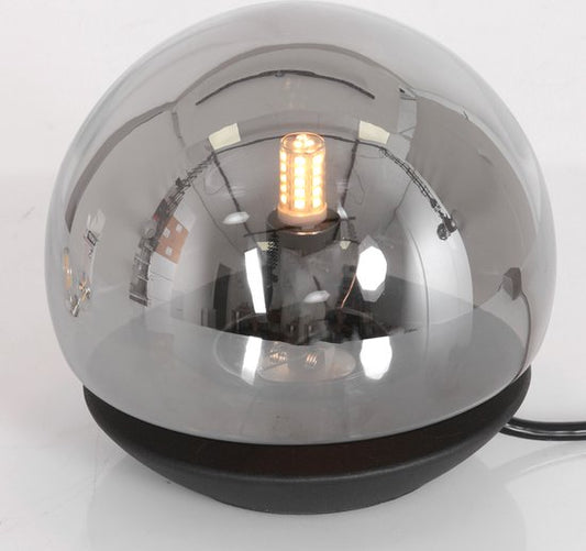 Lampe de table Steinhauer Ancilla - noire - métal - 17 cm - douille G9 - 3104ZW