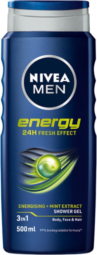 NIVEA Men Gel douche Energy - 500 ml