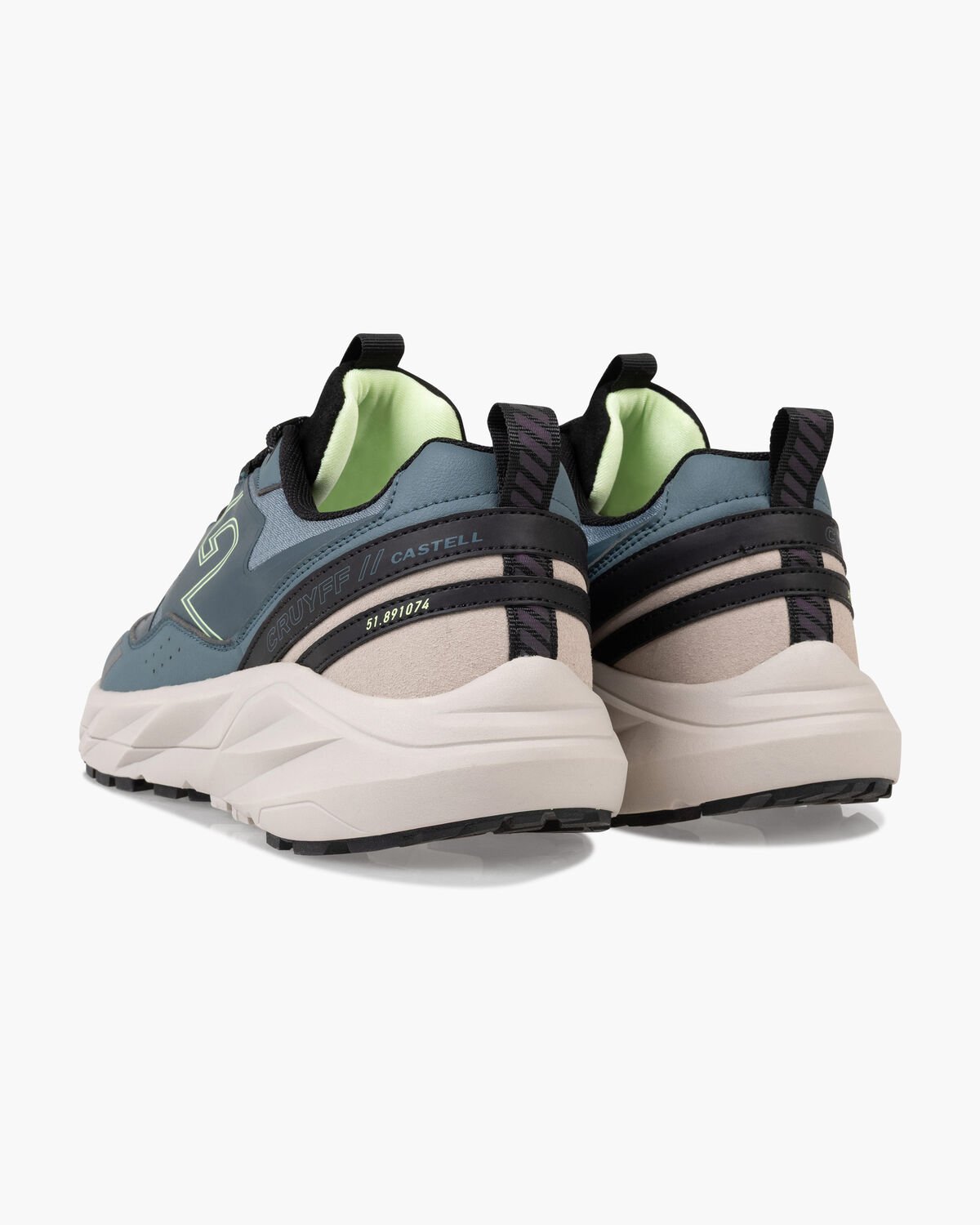 Cruyff Sports Castell Sneakers Hommes - Bleu Plomb - Taille 41