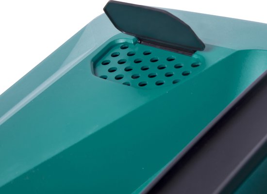 VONROC Tondeuse électrique - 1300W - Largeur de coupe 32cm - Bac de ramassage 30L + indicateur de remplissage - Hauteur de coupe réglable