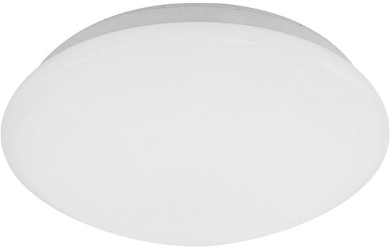Plafonnier Galaxy 7827W Blanc 2700 Kelvin - Plastique/Métal - Moderne - Mexlite, adapté aux salles de bains (IP44)