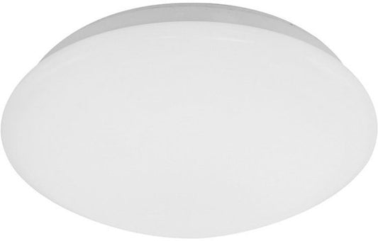 Plafonnier Galaxy 7827W Blanc 2700 Kelvin - Plastique/Métal - Moderne - Mexlite, adapté aux salles de bains (IP44)
