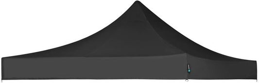 VONROC Bâche de toit - Pour tente de réception Premium PT501XX - Imperméable - Protection UV 50+ - Noir