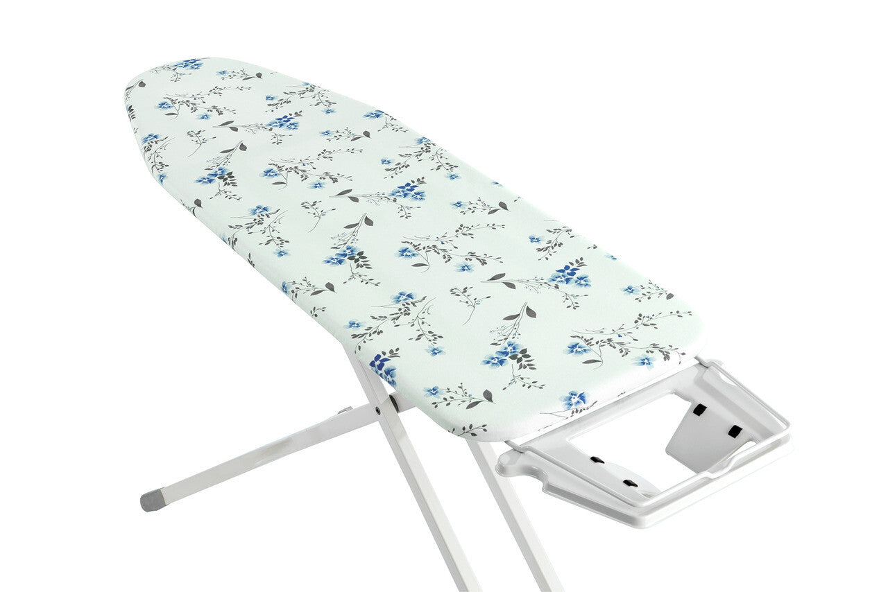 Housse de planche à repasser Wenko Floral Bleu 130 x 50 cm