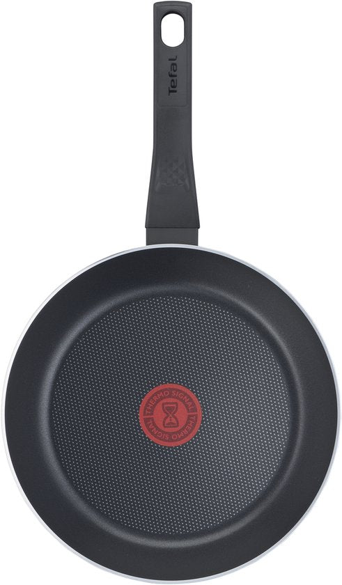 Tefal Easy Cook & Clean - Poêle à frire - Ø 24 cm - Revêtement antiadhésif - Ne convient pas à l'induction