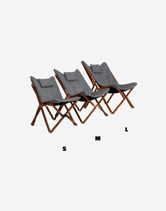 Bo-Camp - Urban Outdoor - Fauteuil de relaxation enfant - Bloomsbury - S - Polyester Oxford - Beige