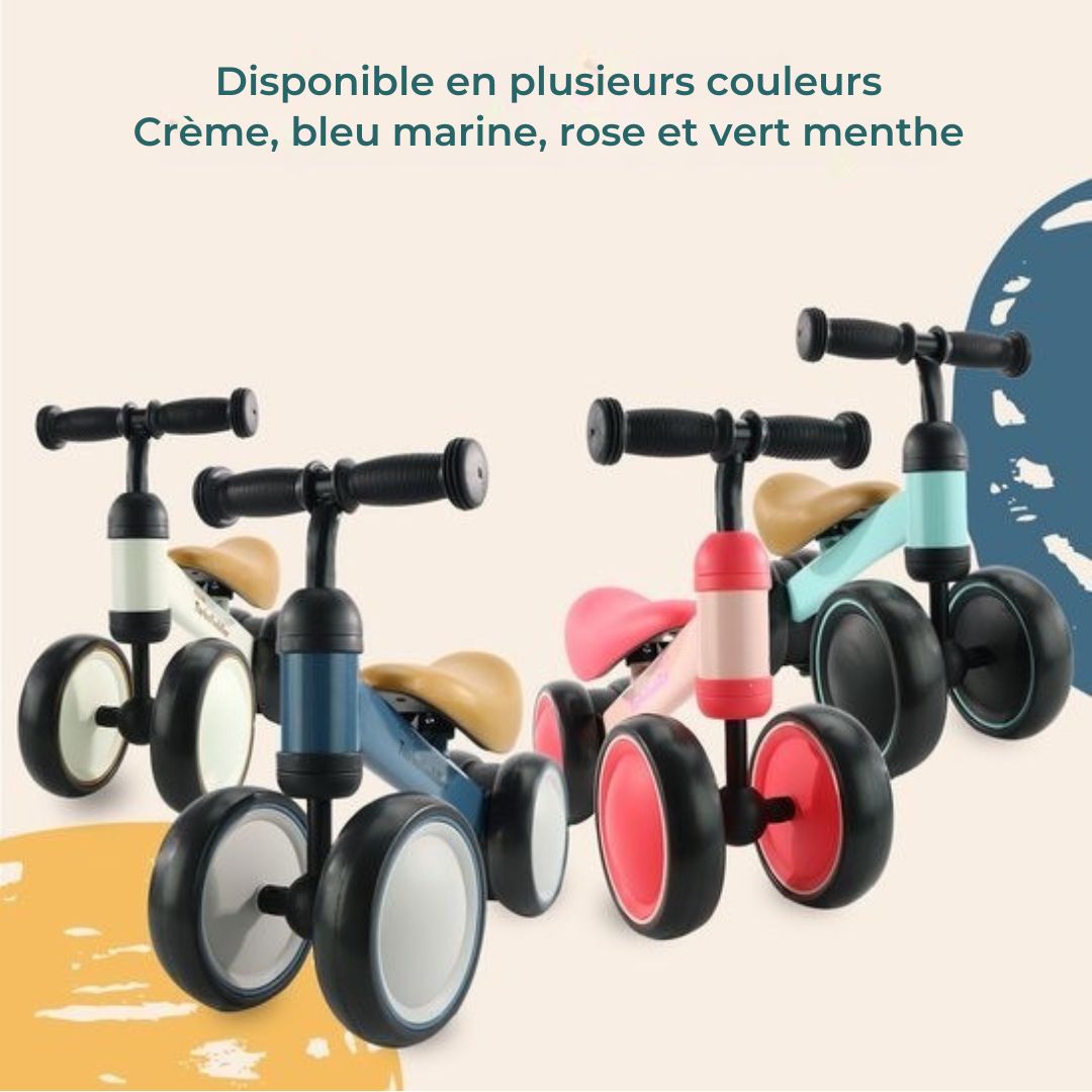Scooter pour enfants - LifeGoods TurboToddler Balance Bike - Jouets à partir de 1 an - Vert Menthe