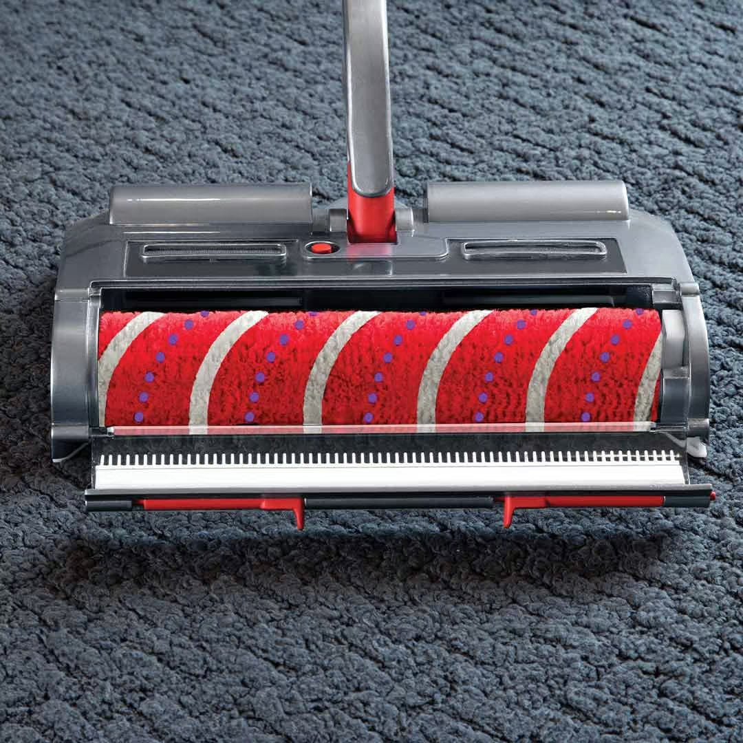 Balai turbo sans fil Livington Voom - Technologie de micro-brosses - Nettoyage puissant - Poignée flexible
