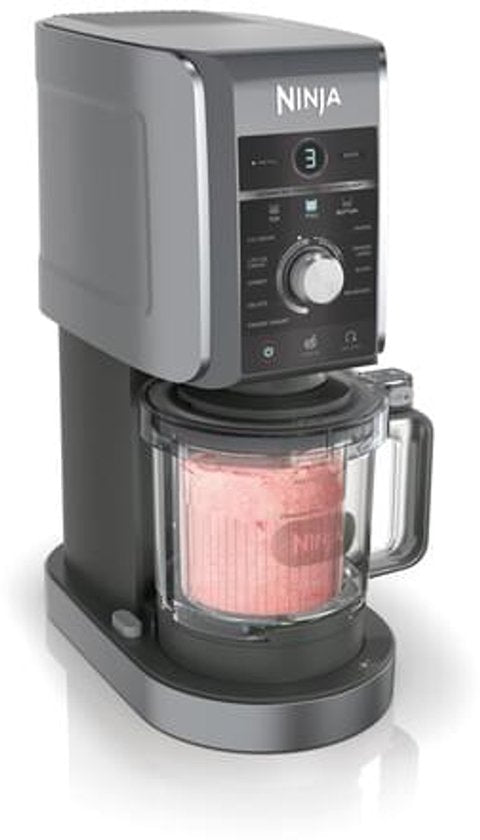 Ninja Creami Deluxe - Machine à glaces 10-en-1 - Pour glaces, milkshakes, slushies, smoothie bowls et bien plus encore - Foodi - NC501EU