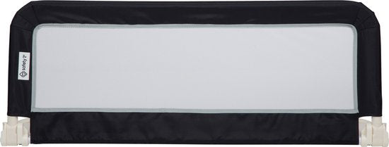 Barrière de lit portable et pliable Safety 1st - Gris foncé avec structure en filet