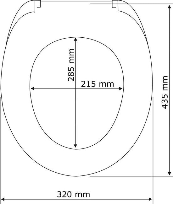 Siège de WC Wenko Aurora 36,2 x 45 cm, thermoplastique, blanc