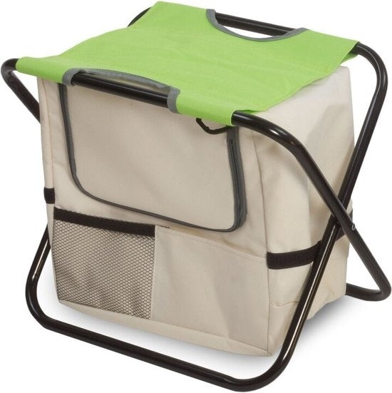 Chaise de camping AVEC sac réfrigérant - Vert - 36 cm