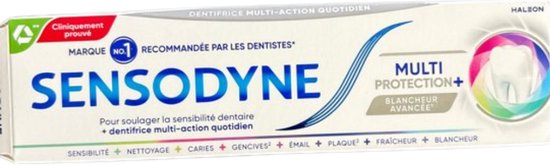 Dentifrice Sensodyne Multi Protection (protection complète) Blanchissant 75 ml