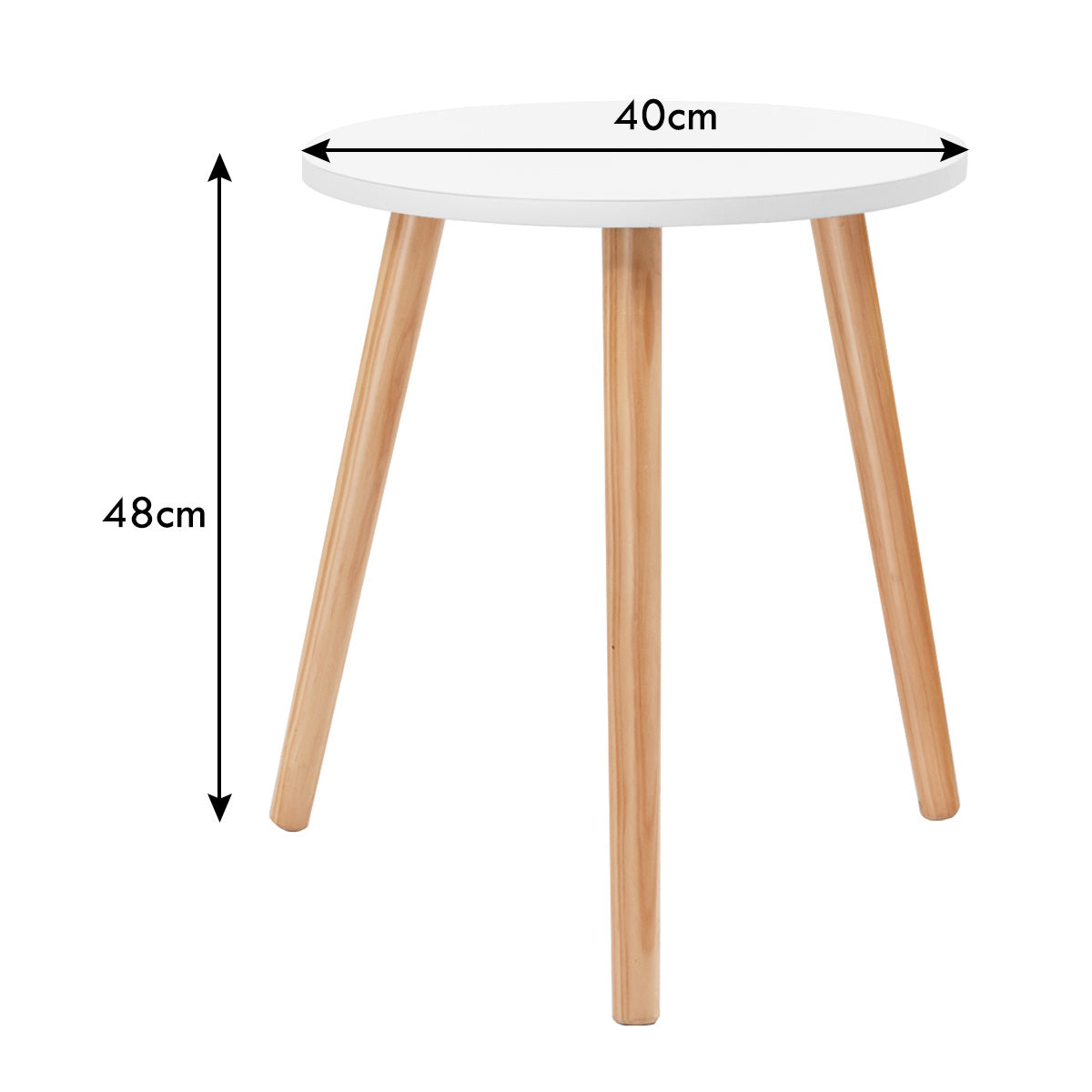 Côte table basse table d'appoint table de salle à manger table de cuisine table de chevet bois bois blanc