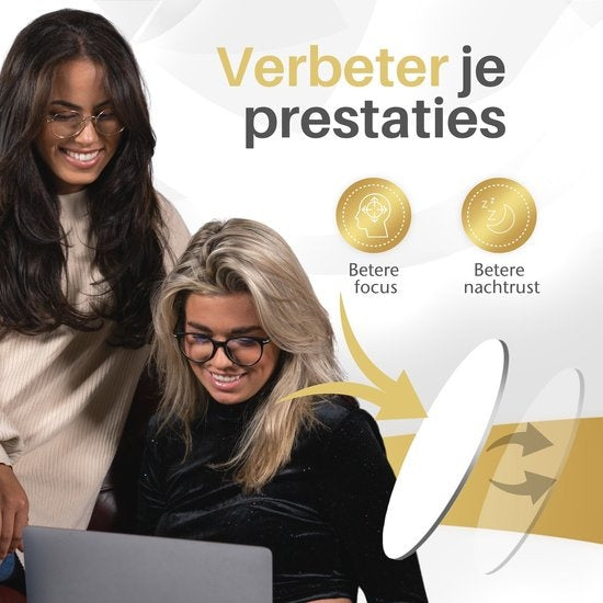 LC Eyewear Lunettes d'ordinateur - Lunettes à lumière bleue - Lunettes d'affichage - Métal - Unisexe - Or