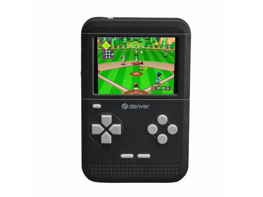 Denver GMP-322 Retro Gamepad Console - Écran IPS 2,8 pouces - 150 jeux intégrés - 640 x 480 - Noir