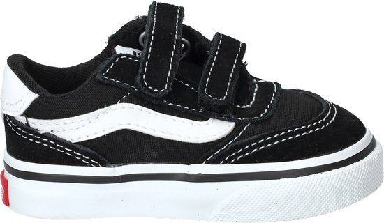 Baskets unisexes Vans Brooklyn LS V SUEDE/CANVAS NOIR/BLANC - NOIR/BLANC