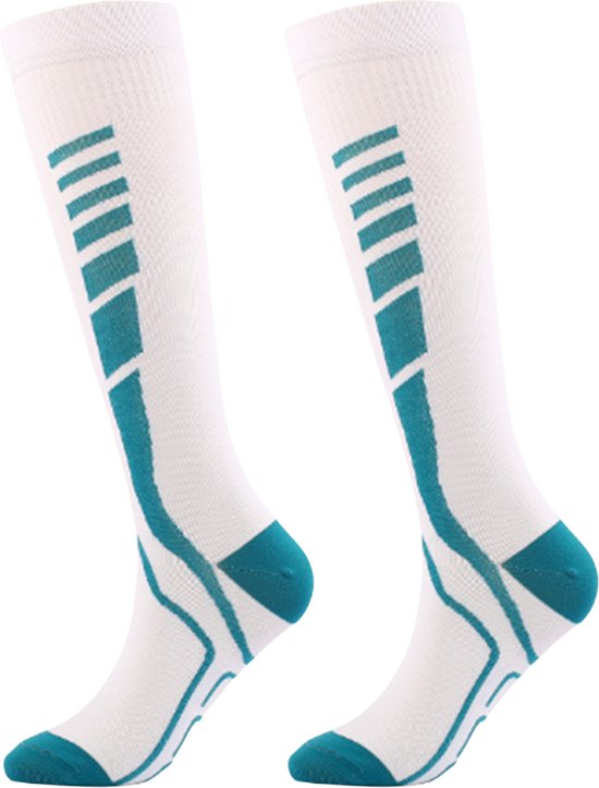 Sport Compression Socks 3 Pairs Active - Running socks - Support socks Women and Men - Size 41-45 L/XL - Hiking socks - Sports socks - Aircraft socks